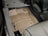 WeatherTech DigitalFit Floor Liners for 2011 2010 2009 Toyota Venza [Covers Front Row, Tan] | 451831