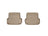 WeatherTech DigitalFit Floor Liners for Audi [Covers Rear (2nd) Row, Tan] | 451942