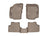 WeatherTech DigitalFit Floor Liners for 2009 2008 Saturn Astra [Covers Front & Rear Row, Tan] | 45195-1-2