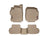WeatherTech DigitalFit Floor Liners for 2012 2011 2010 2009 2008 2007 Nissan Sentra [Covers Front & Rear Row, Tan] | 45197-1-2