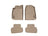 WeatherTech DigitalFit Floor Liners for Cobalt/G5 [Covers Front & Rear Row, Tan] | 45198-1-2