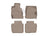 WeatherTech DigitalFit Floor Liners for 2018 Maserati GranTurismo [Covers Front & Rear Row, Tan] | 45202-1-5