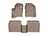 WeatherTech DigitalFit Floor Liners for 2010 Lincoln MKT [Covers Front & Rear Row, Tan] | 452081-456502