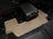 WeatherTech DigitalFit Floor Liners for 2019 2018 2017 2016 2015 2014 2013 2012 2011 2010 2009 Ford Flex [Covers Rear (2nd) Row, Tan] | 452083