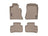 WeatherTech DigitalFit Floor Liners for GLK300/GLK350 [Covers Front & Rear Row, Tan] | 45210-1-2