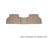 WeatherTech DigitalFit Floor Liners for 2010 Kia Soul [Covers Rear (2nd) Row, Tan] | 452112