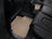 WeatherTech DigitalFit Floor Liners for Audi [Covers Rear (2nd) Row, Tan] | 452122