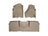 WeatherTech DigitalFit Floor Liners for Dodge/Ram [Covers Front & Rear Row, Tan] | 452161-450123