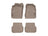 WeatherTech DigitalFit Floor Liners for A6/A6 Quattro [Covers Front & Rear Row, Tan] | 45219-1-3