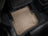 WeatherTech DigitalFit Floor Liners for Audi [Covers Rear (2nd) Row, Tan] | 452192