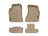 WeatherTech DigitalFit Floor Liners for 2010 2009 2008 Dodge Challenger [Covers Front & Rear Row, Tan] | 45222-1-2