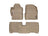 WeatherTech DigitalFit Floor Liners for 2011 2010 2009 2008 2007 Toyota Yaris [Covers Front & Rear Row, Tan] | 45227-1-2