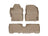 WeatherTech DigitalFit Floor Liners for xD/Yaris [Covers Front & Rear Row, Tan] | 45227-1-3