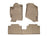 WeatherTech DigitalFit Floor Liners for 2012 2011 2010 2009 Acura RDX [Covers Front & Rear Row, Tan] | 452281-451172