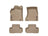 WeatherTech DigitalFit Floor Liners for Q5/SQ5 [Covers Front & Rear Row, Tan] | 45230-1-2