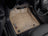 WeatherTech DigitalFit Floor Liners for Audi/Porsche [Covers Front Row, Tan] | 452301