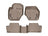 WeatherTech DigitalFit Floor Liners for 2017 2016 2015 2014 2013 2012 2011 2010 Volvo XC60 [Covers Front & Rear Row, Tan] | 45234-1-2