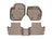 WeatherTech DigitalFit Floor Liners for Volvo [Covers Front & Rear Row, Tan] | 45234-1-3