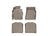 WeatherTech DigitalFit Floor Liners for LS460/LS600h [Covers Front & Rear Row, Tan] | 452361-452073