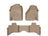 WeatherTech DigitalFit Floor Liners for Ram 1500/1500 [Covers Front & Rear Row, Tan] | 452381-452162