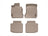 WeatherTech DigitalFit Floor Liners for BMW [Covers Front & Rear Row, Tan] | 45242-1-5