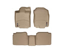 WeatherTech DigitalFit Floor Liners for Ford/Lincoln/Mercury [Covers Front & Rear Row, Tan] | 452431-451082