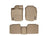 WeatherTech DigitalFit Floor Liners for Ford/Lincoln/Mercury [Covers Front & Rear Row, Tan] | 452431-451082