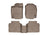 WeatherTech DigitalFit Floor Liners for Fusion/MKZ [Covers Front & Rear Row, Tan] | 452431-451083