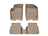 WeatherTech DigitalFit Floor Liners for Chevrolet/Pontiac [Covers Front & Rear Row, Tan] | 45244-1-2