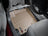 WeatherTech DigitalFit Floor Liners for 2011 2010 2009 2008 2007 2006 Hyundai Accent [Covers Front Row, Tan] | 452501