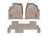 WeatherTech DigitalFit Floor Liners for Buick/Chevrolet/GMC/Saturn [Covers Front & Rear Row, Tan] | 452511-451112