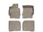 WeatherTech DigitalFit Floor Liners for Mercedes-Benz [Covers Front & Rear Row, Tan] | 45252-1-2