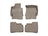 WeatherTech DigitalFit Floor Liners for Mercedes-Benz [Covers Front & Rear Row, Tan] | 45252-1-3