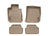 WeatherTech DigitalFit Floor Liners for BMW [Covers Front & Rear Row, Tan] | 45253-1-2