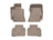 WeatherTech DigitalFit Floor Liners for Mercedes-Benz [Covers Front & Rear Row, Tan] | 45258-1-2