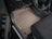 WeatherTech DigitalFit Floor Liners for 2014 2013 2012 2011 2010 2009 Nissan Cube [Covers Front Row, Tan] | 452611