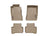 WeatherTech DigitalFit Floor Liners for Mercedes-Benz [Covers Front & Rear Row, Tan] | 45264-1-2