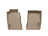WeatherTech DigitalFit Floor Liners for Mercedes-Benz [Covers Front Row, Tan] | 452641