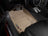 WeatherTech DigitalFit Floor Liners for 2015 2014 2013 2012 2011 2010 Chevrolet Camaro [Covers Front Row, Tan] | 452671