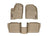 WeatherTech DigitalFit Floor Liners for 2010 Ford Taurus [Covers Front & Rear Row, Tan] | 45270-1-2
