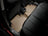 WeatherTech DigitalFit Floor Liners for 2014 2013 2012 2011 Mazda 2 [Covers Rear (2nd) Row, Tan] | 452732