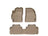 WeatherTech DigitalFit Floor Liners for 2010 2009 2008 Mazda 5 [Covers Front & Rear Row, Tan] | 45274-1-2