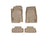 WeatherTech DigitalFit Floor Liners for 2010 2009 Ford Mustang [Covers Front & Rear Row, Tan] | 452761-451392