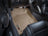 WeatherTech DigitalFit Floor Liners for 2010 2009 Ford Mustang [Covers Front Row, Tan] | 452761