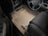 WeatherTech DigitalFit Floor Liners for Sequoia/Tundra [Covers Front Row, Tan] | 452771
