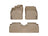 WeatherTech DigitalFit Floor Liners for 2011 2010 Lexus HS250h [Covers Front & Rear Row, Tan] | 45280-1-2