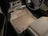 WeatherTech DigitalFit Floor Liners for 2011 2010 Lexus HS250h [Covers Front Row, Tan] | 452801