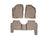 WeatherTech DigitalFit Floor Liners for 2013 2012 2011 Kia Sorento [Covers Front & Rear Row, Tan] | 45287-1-2
