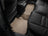 WeatherTech DigitalFit Floor Liners for 2015 2014 2013 2012 Honda Crosstour [Covers Rear (2nd) Row, Tan] | 452882