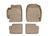 WeatherTech DigitalFit Floor Liners for 2008 2007 2006 2005 2004 2003 Toyota Corolla [Covers Front & Rear Row, Tan] | 452901-451092